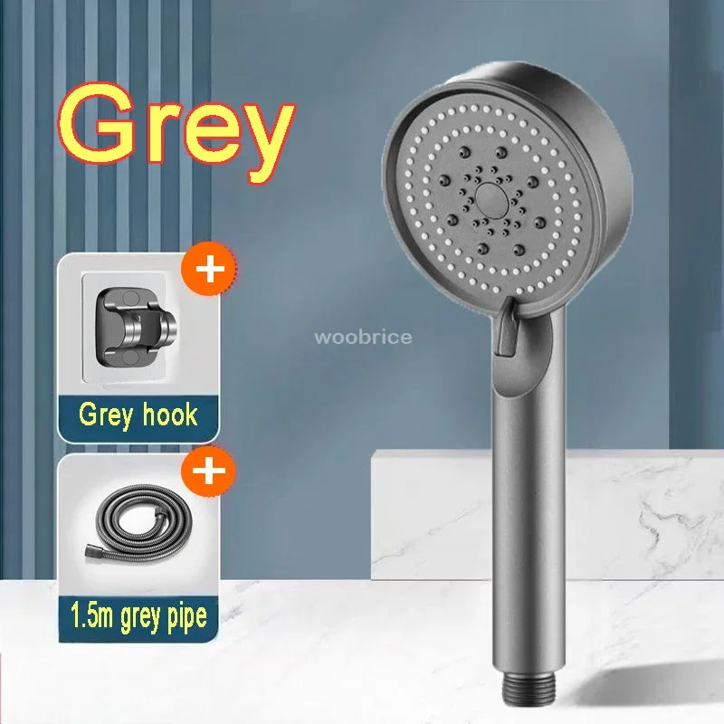 Bathroom Replete for Shower High Pressure Shower Head Turbo Shower Phone 5 Molds Saving ShowerHead Bathroom Accessories