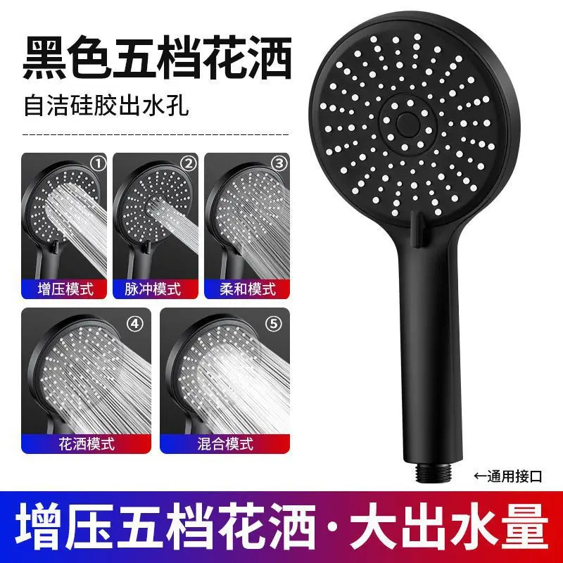 25cm Big Panel Rainfall Shower Head High Pressure Large Flow Rain Top Sprayer Ceiling Mounted Showerhead Bathroom Accessories