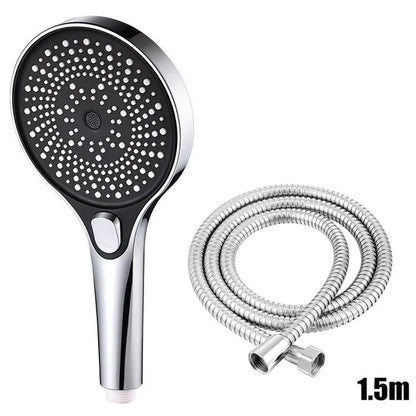 Showerhead shower bathroom accessories large panel showers for bathroom items 3 modes knobs portable heads parts fixture home
