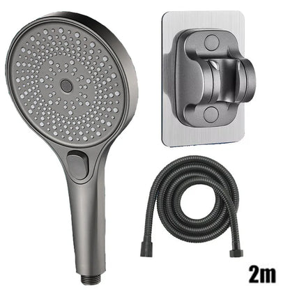 Showerhead shower bathroom accessories large panel showers for bathroom items 3 modes knobs portable heads parts fixture home