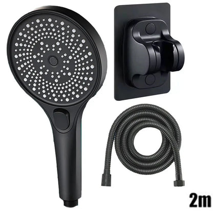 Showerhead shower bathroom accessories large panel showers for bathroom items 3 modes knobs portable heads parts fixture home