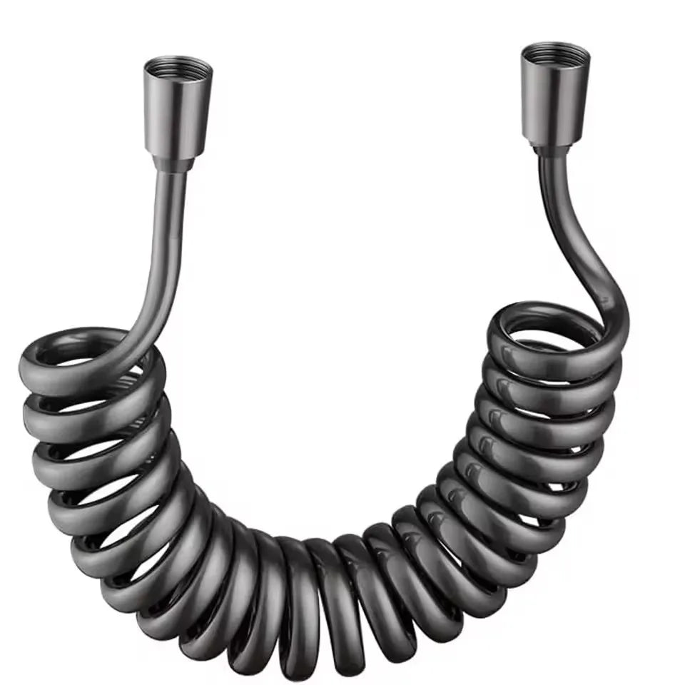 New 1.5/2/3/5M Spring Flexible Retractable Shower Hose Spiral Flexible Hose For Showerhead Toilet Bidet Water Pipe Plumbing Bath
