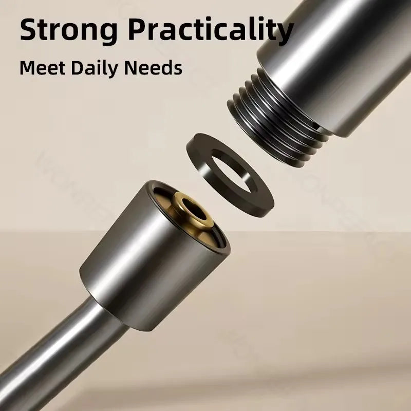 New 1.5/2/3/5M Spring Flexible Retractable Shower Hose Spiral Flexible Hose For Showerhead Toilet Bidet Water Pipe Plumbing Bath