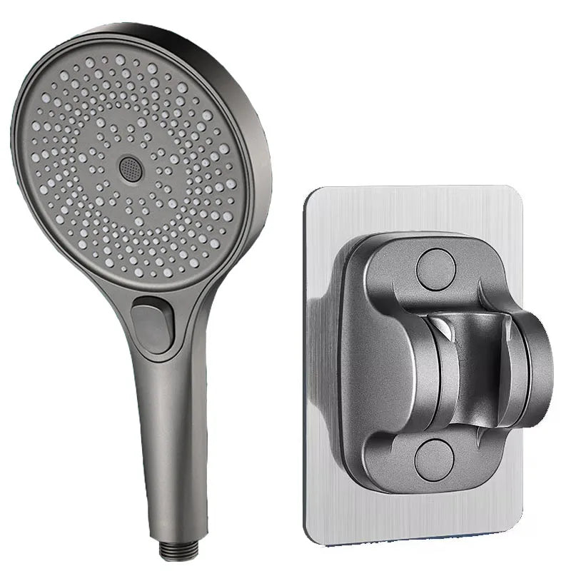 Showerhead shower bathroom accessories large panel showers for bathroom items 3 modes knobs portable heads parts fixture home