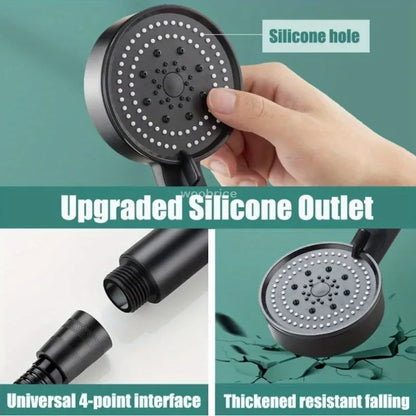 Bathroom Replete for Shower High Pressure Shower Head Turbo Shower Phone 5 Molds Saving ShowerHead Bathroom Accessories