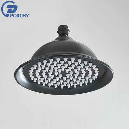 Brass Golden Rainfall Shower Head Shower Faucet Head Bathroom Replace Rain Showerhead Antique Brass Showerhead Accessory