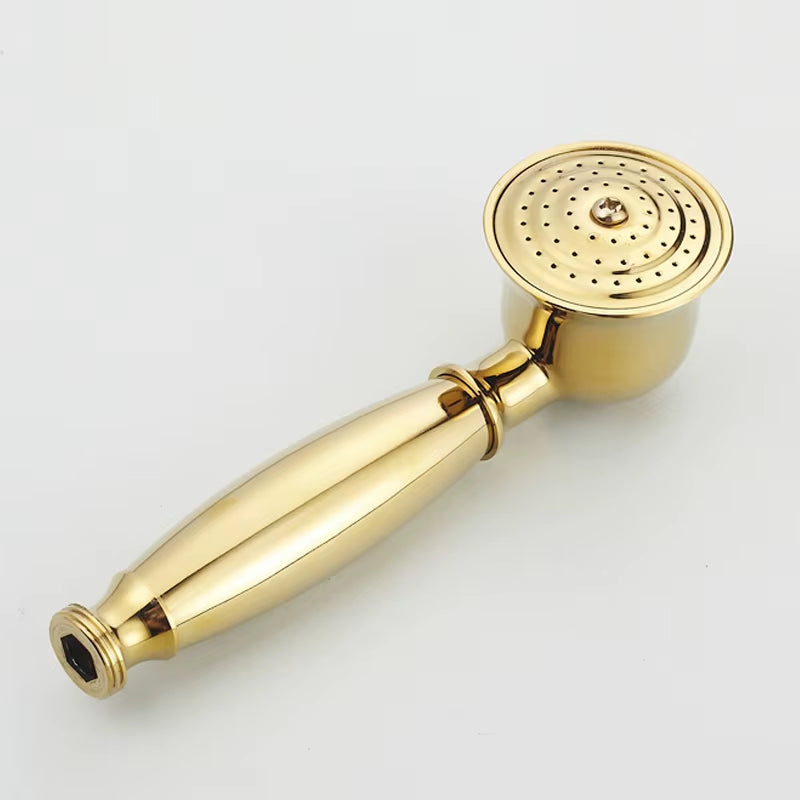 Brass&Porcelain Bathroom Hand Shower Head Rainfall Shower Faucet Bracket Shower Hose