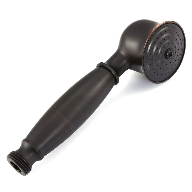 Brass&Porcelain Bathroom Hand Shower Head Rainfall Shower Faucet Bracket Shower Hose