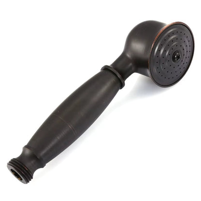 Brass&Porcelain Bathroom Hand Shower Head Rainfall Shower Faucet Bracket Shower Hose