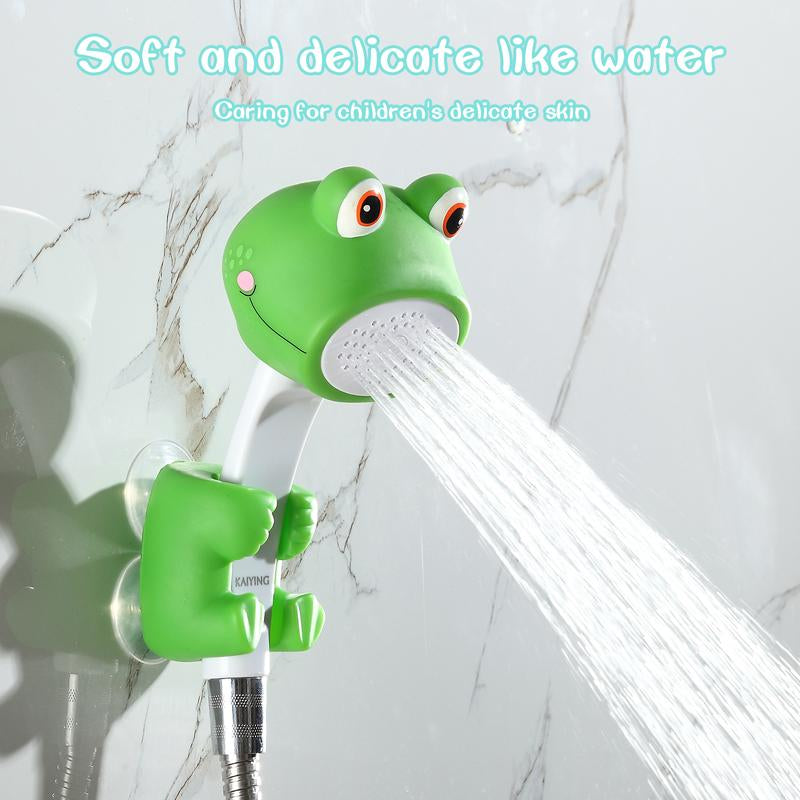 Children'S Bath Shower Head, Children'S Handheld Shower Heads with Hose and Diverter, Bath Toys, Cartoon Shower Head Kids Bath Bathing Accessories