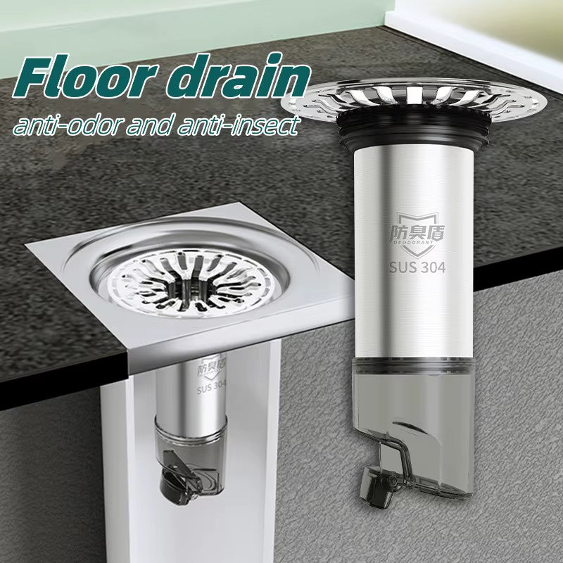 Floor Drain Core Floor Shower Drain Stopper Insectproof Anti-Odor Deodorization Toilet Kitchen Bathroom Toilet Sewer Accessories
