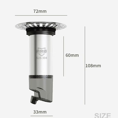 Floor Drain Core Floor Shower Drain Stopper Insectproof Anti-Odor Deodorization Toilet Kitchen Bathroom Toilet Sewer Accessories