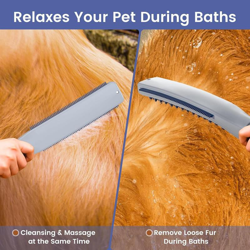 Pet Wand Pro Dog Shower Attachment for Fast Easy Bathing with 8-Foot Flex Hose Professional Grade Grooming Tool for Indoor Outdoor Use