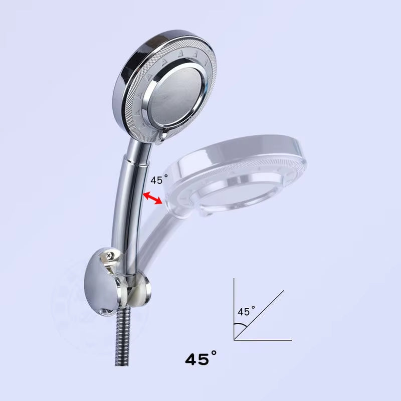 Universal Shower Holder Stand Adjustable ABS Wall Mount Hand Shower Spray Head Support Storage Base Bracket Bathroom Organizer